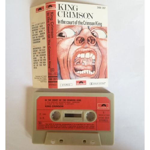 King Crimson - In The Court Of The Crimson King - Cassette - Polydor – 3100 357
