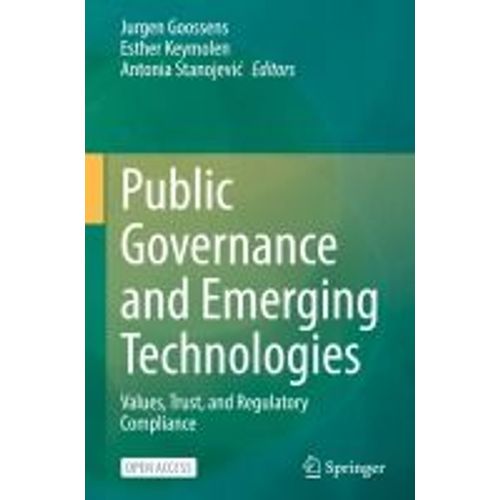 Public Governance And Emerging Technologies