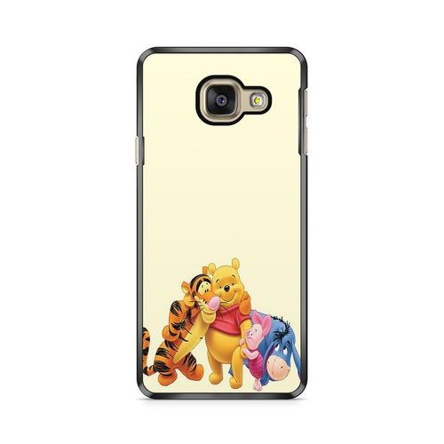 Coque De Téléphone Pour Samsung Galaxy A3 2016 ( A310) Bourriquet Winnie L'ourson Disney Dessin Animé Amis Cute Amour Ref 171