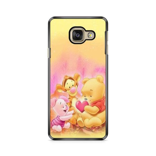 Coque De Téléphone Pour Samsung Galaxy A3 2016 ( A310) Bourriquet Winnie L'ourson Disney Dessin Animé Amis Cute Amour Ref 413