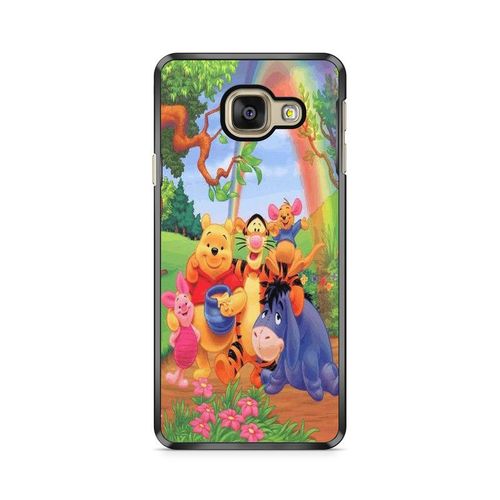 Coque De Téléphone Pour Samsung Galaxy A3 2016 ( A310) Bourriquet Winnie L'ourson Disney Dessin Animé Amis Cute Amour Ref 534