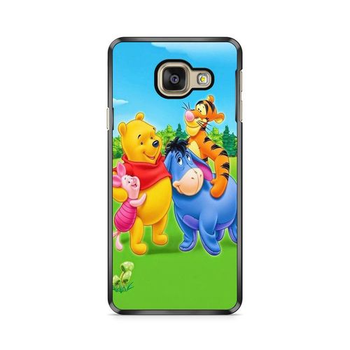 Coque De Téléphone Pour Samsung Galaxy A3 2016 ( A310) Bourriquet Winnie L'ourson Disney Dessin Animé Amis Cute Amour Ref 2107