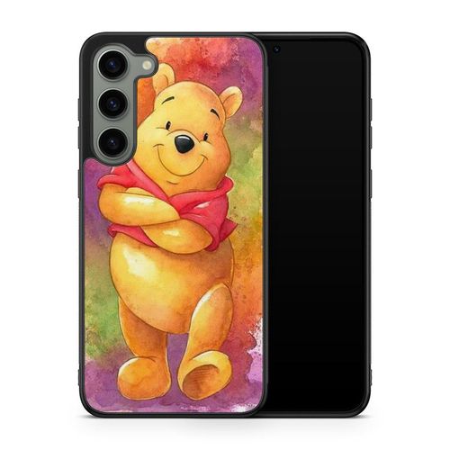Coque De Téléphone Pour Samsung Galaxy A16 Bourriquet Winnie L'ourson Disney Dessin Animé Amis Cute Amour Ref 1800