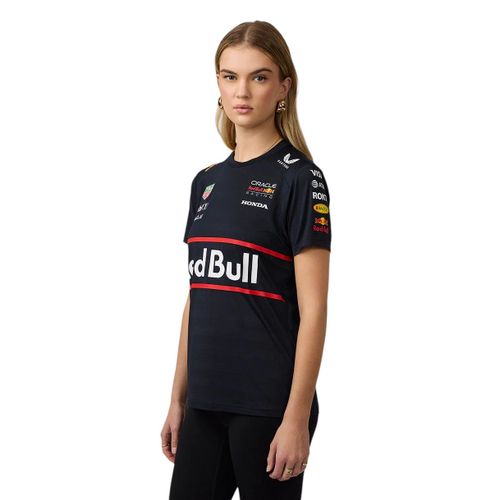 T-Shirt Oracle Rb Racing Teamline Set Up Pour Femme - Ciel Nocturne