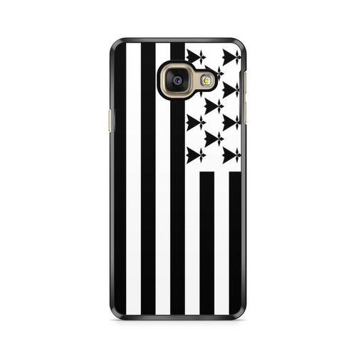 Coque De Téléphone Pour Samsung Galaxy A3 2016 ( A310) Drapeau Bretagne Breizh Breton Gwenn Ha Du Ref 50