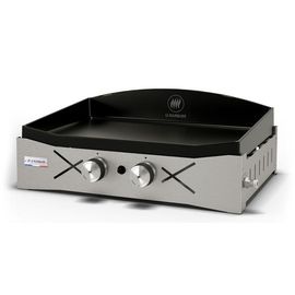 Plancha gaz Sekoia, 260 inox, 60 x 40 xm, PLTS260IV2
