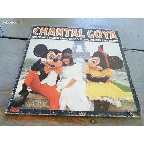 33 Tours Chantal Goya Voulez Vous Danser Grand Mère Rca Pl 37130 Disque En État Correct Mais Pochette Abîmée