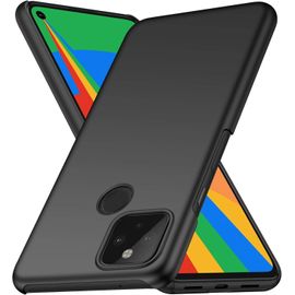 Amosry Compatible Coque Google Pixel 5 Coupe Mince Anti Chute Résistance Au Frottement Etui Rigide Pour Google Pixel 5 Noir