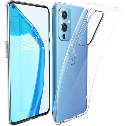 Coque Compatible Avec Oneplus 9 Souple Tpu Clear Gel Silicone Anti Rayures Transparent Slim Flexible Case Arrière Protection Arrière