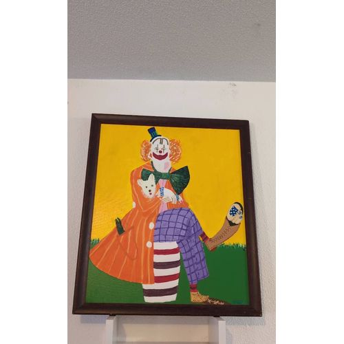 Tableau Peinture Toile Signé Vouge