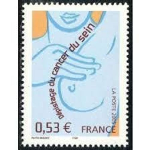 Dépistage Du Cancer Du Sein Année 2005 N° 3836 Yvert Et Tellier Luxe
