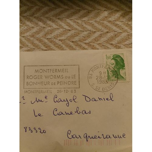 Timbre Oblitéré République Française Marianne Liberté De Gandon 1,60 Vert.