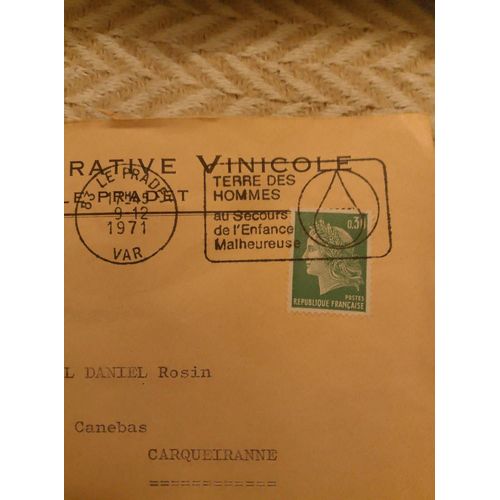 Timbre Oblitéré Ancien République Française Marianne De Cheffer Vert 0,30.
