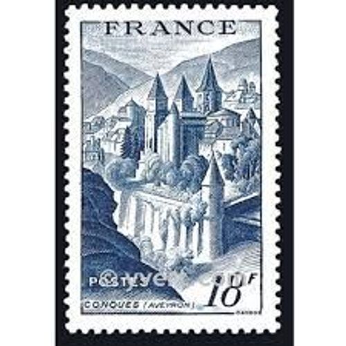 Abbaye De Conques Année 1948 N° 805 Yvert Et Tellier Luxe