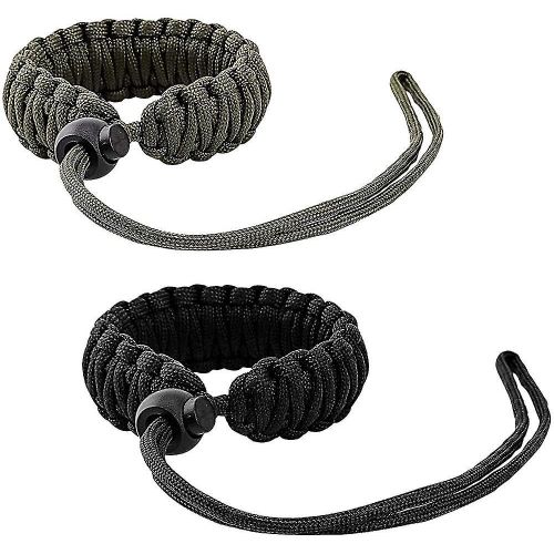 Lot de 2 dragonnes réglables pour appareil photo - Nylon résistant, supporte 150 kg, convient à la plupart des appareils photo et jumelles