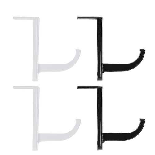 Crochet élégant pour casque audio - Plastique durable, adhésif puissant, design compact, couleurs mélangées