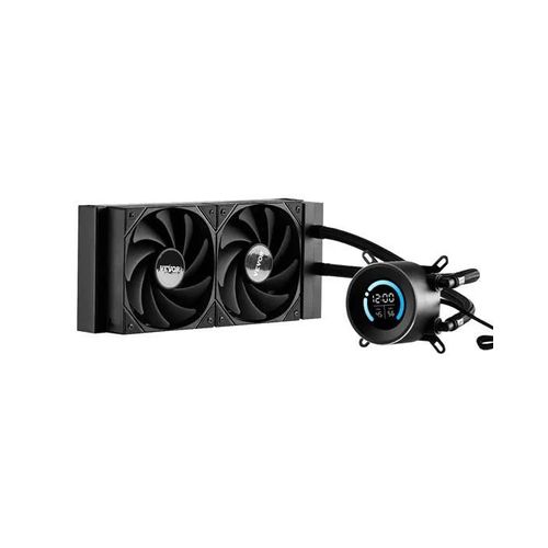 Watercooling-VEVOR-Ventilateur Refroidissement PC-avec 2 Ventilateurs Pompe PWN 120 mm, Écran LCD 1,8''