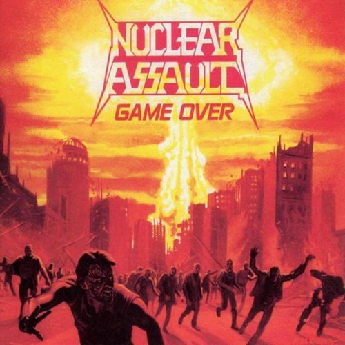 Nuclear Assault Game Over First Original Pressing N.E.W 1986