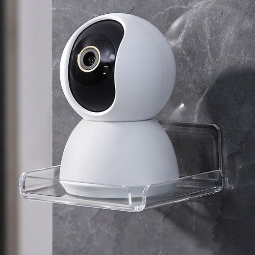 Petite Étagère Murale Professionnelle Transparente En Acrylique Pour Appareils Photo Et Smartphones ¿ Installation Facile, Sans Perçage