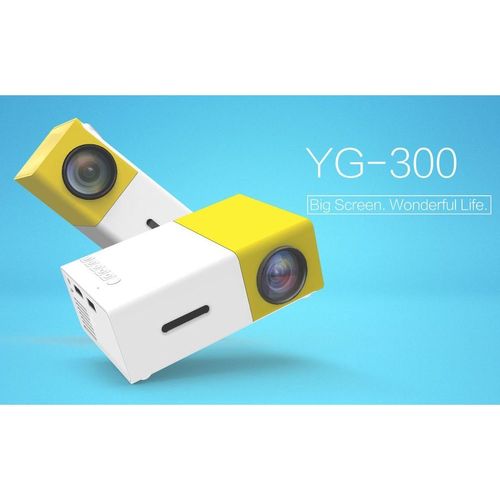 Projecteur LCD portable YG-300 : une expérience cinématographique mobile compacte, polyvalente et de haute qualité