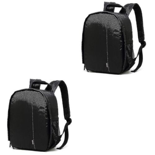 Sac photo vert durable avec compartiment pour ordinateur portable, nylon imperméable, séparateurs réglables et bretelles confortables