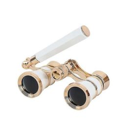 Jumelles d'opéra 3x25 en métal avec finition rouge - Idéales pour les concerts, les événements sportifs et les cadeaux