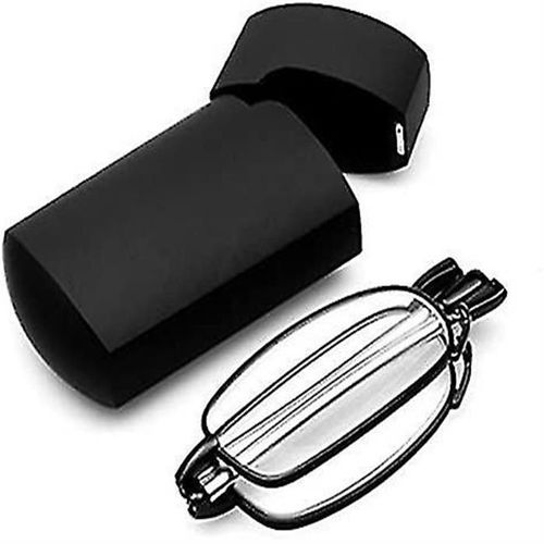 Lunettes De Lecture Portables, Compactes Et Pliables Avec Étui À Rabat ¿ Lunettes Unisexes Élégantes Pour Une Lecture Facile Où Que Vous Soyez