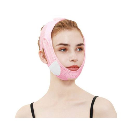 Sangle De Lifting Du Visage En V - Réducteur De Double Menton Et Masque Amincissant Pour Une Mâchoire Définie - Confortable Et Réutilisable 