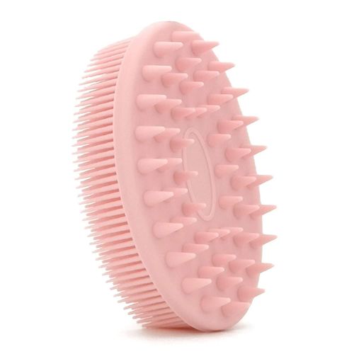 Brosse De Bain Et De Shampoing 2 En 1 En Silicone - Gommage Corporel Exfoliant Avec Fonction De Massage Pour Une Utilisation Sous La Douche 