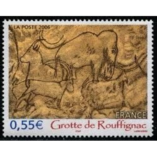 Art Pariétal : Grottes De Rouffignac (Dordogne) Année 2006 N° 3905 Yvert Et Tellier Luxe