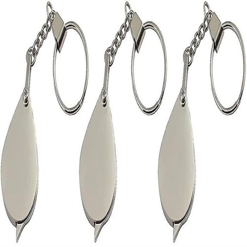 Lot De 3 Mini-Loupes Pliantes Portables ¿ Loupes Optiques 15x Pour Porte-Clés, Lecture, Loisirs Et Travaux De Précision