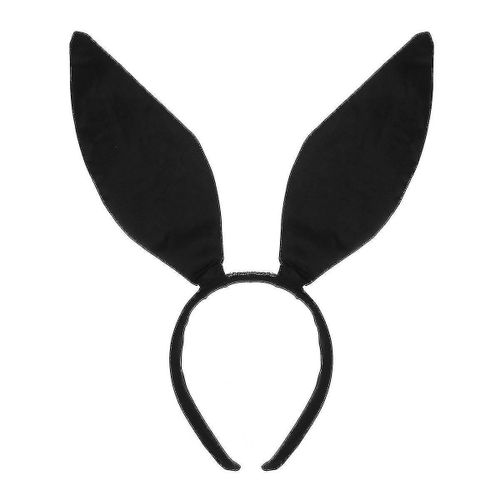 Serre-Tête Oreilles De Lapin Noir Frcolor ¿ Accessoire De Cosplay Sexy Pour Fêtes, Défilés De Mode Et Bals Masqués