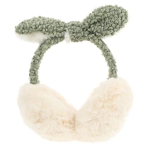 Cache-Oreilles En Peluche Pour Femme ¿ Serre-Tête Épais En Oreilles De Lapin, Accessoire D'hiver Chaud, Cadeau Idéal Pour Elle
