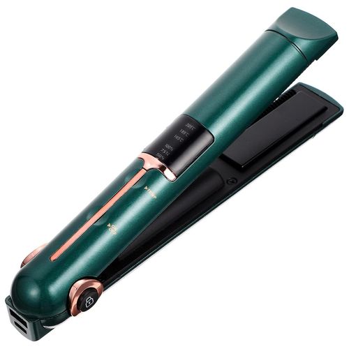 Fer À Lisser Et Boucler Sans Fil ¿ Rechargeable Par Usb, Température Réglable, Outil De Coiffure Idéal Pour Les Voyages Pour Femmes