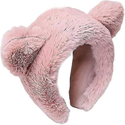 Adorable Serre-Tête Oreilles D'ours En Peluche Pour Femmes Et Filles - Accessoire D'hiver Douillet En 7 Couleurs