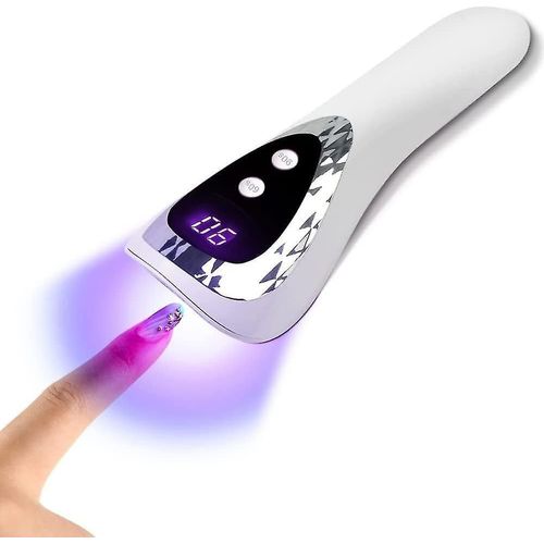 Lampe Uv Led Portable Pour Ongles ¿ Mini Sèche-Ongles Sans Fil Pour Un Séchage Rapide Du Vernis Gel Et Une Utilisation Polyvalente 