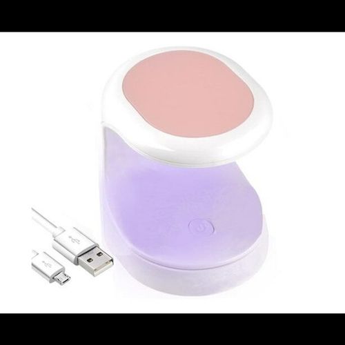 Lampe Uv Led Portable 16 W - Séchage Rapide, Usb, Design Compact, Compatible Avec Tous Les Ongles En Gel, Minuterie 60/120 S 