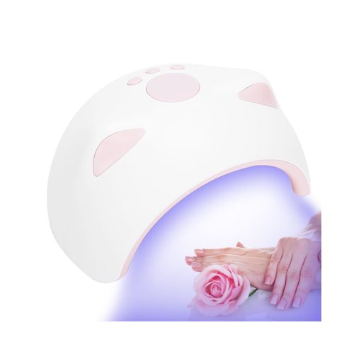 Lampe Uv Led 60 W Pour Le Séchage Des Ongles En Gel, Avec Minuterie Intelligente Et Capteur Infrarouge. Rapide, Efficace Et Écologique. 