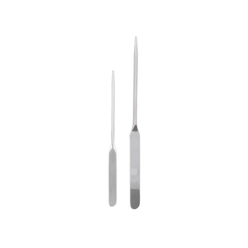 Spatule De Maquillage À Double Extrémité En Acier Inoxydable Pour Le Mélange De Fond De Teint Et Le Nail Art ¿ Outil Polyvalent Pour Les Passionnés De Beauté 