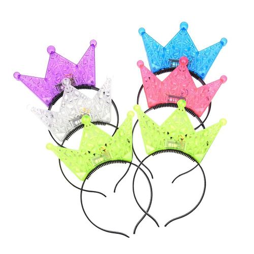 Lot De 6 Bandeaux Lumineux Pour Enfants ¿ Créoles Lumineuses Pour Anniversaires Et Fêtes