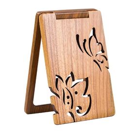 Miroir De Maquillage Compact En Bois De Santal Vert ¿ Miroir Rond Portable Pour Voyage Et Maison ¿ Écologique Et Élégant 