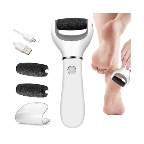 Ponceuse Électrique Rechargeable Par Usb Pour Les Pieds ¿ Appareil De Pédicure Exfoliant Pour Des Pieds Doux Et Lisses À La Maison 