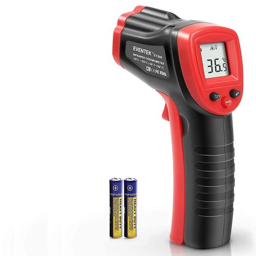 Thermomètre infrarouge industriel - Sans contact, émissivité réglable, -50 à 550 °C, réponse rapide, pointeur laser