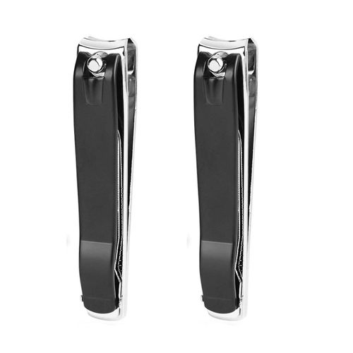 Ensemble De Coupe-Ongles En Acier Inoxydable De Qualité Supérieure - Lames Ergonomiques Et Tranchantes Pour Les Ongles Des Mains Et Des Pieds, Antirouille Et Durables 