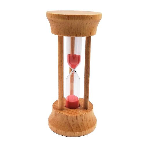 Sablier Élégant De 3 Minutes Pour Enfants ¿ Sablier Décoratif Avec Cadre En Bois Pour La Maison Et Le Bureau