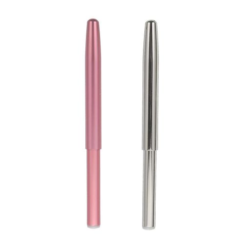 Lot De 2 Pinceaux De Maquillage Professionnels Pour Sourcils Et Lèvres ¿ Fibres Douces, Portables, Parfaits Pour Un Usage Quotidien 
