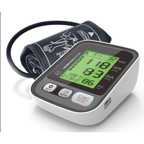 Tensiomètre Intelligent Jz-256a Avec Grand Brassard, Mode Double Utilisateur Et Détection Des Battements Cardiaques Irréguliers