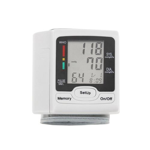 Tensiomètre Numérique Au Poignet Avec Écran Lcd ¿ Tensiomètre Précis Pour Usage Domestique