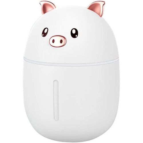 Humidificateur d'air USB pour grandes chambres et crèches : silencieux, arrêt automatique, design élégant et veilleuse