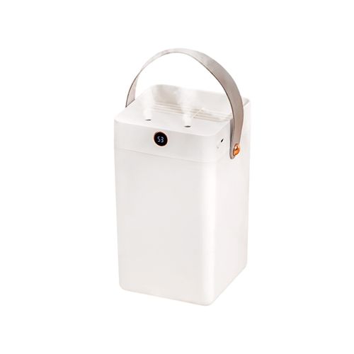 Humidificateur à vapeur froide 3 L avec affichage de l'humidité et deux modes de pulvérisation - Design silencieux à remplissage par le haut pour la maison et le bureau